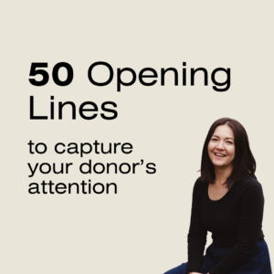50 Opening Lines to Capture Your Donor's Attention